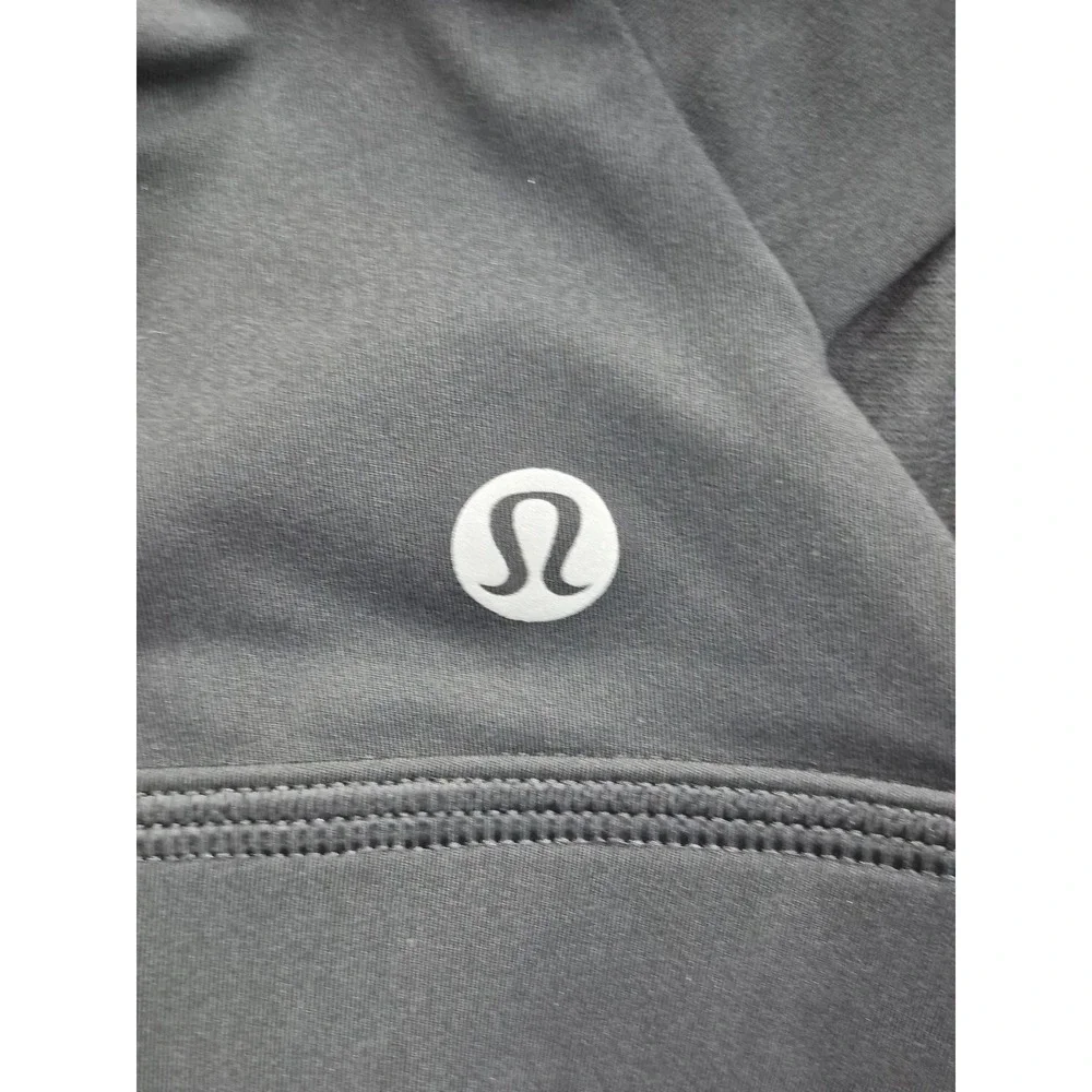 Lululemon Pushing Limits Sports Bra Women's Size 4 Black Strappy